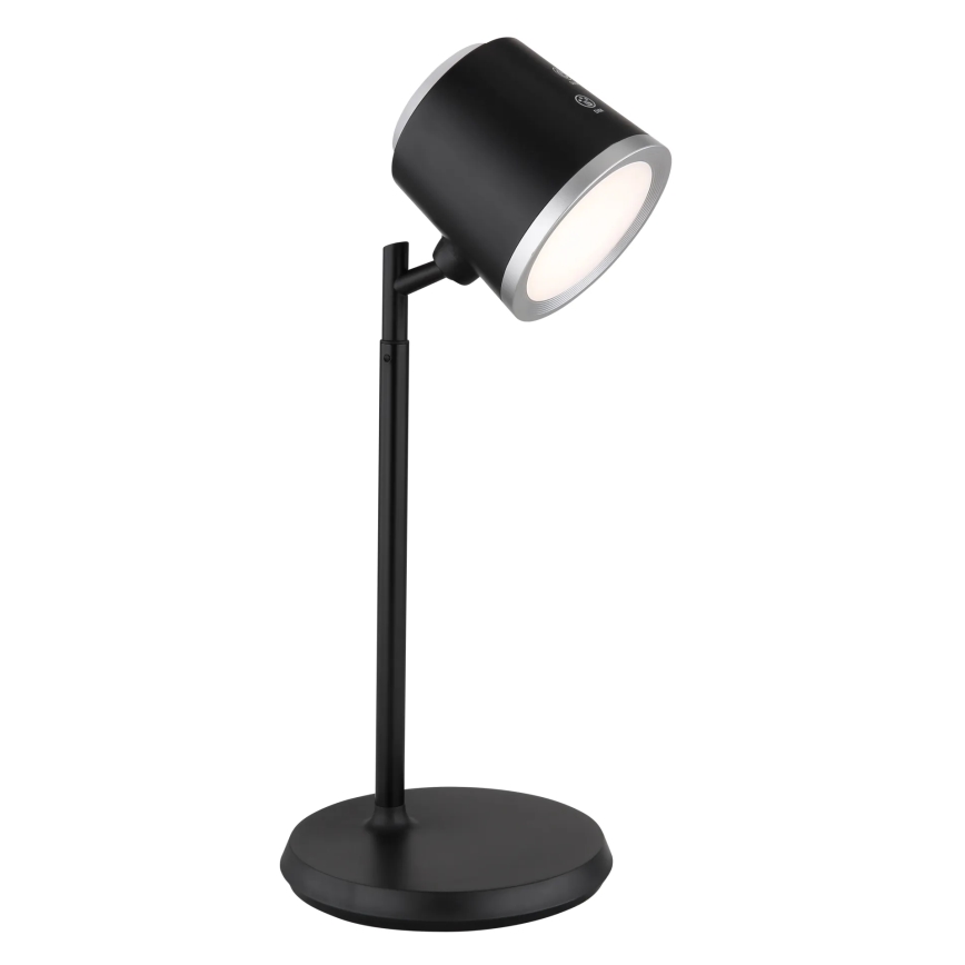 Globo - LED prigušiva dodirna stona lampa 4 u 1 LED/6W/3,7V 3000K/4000K/6500K 1500 mAh USB crna