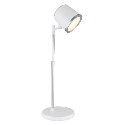 Globo - LED prigušiva dodirna stona lampa 4 u 1 LED/6W/3,7V 3000K/4000K/6500K 1500 mAh USB bela