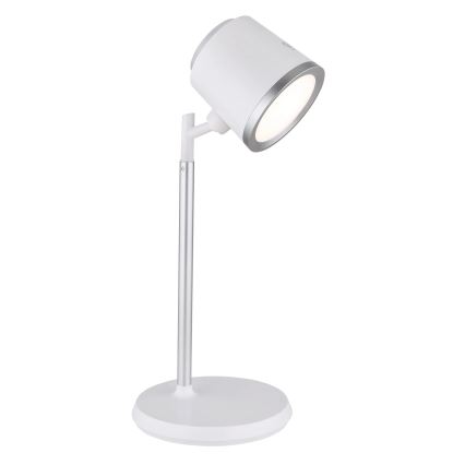 Globo - LED prigušiva dodirna stona lampa 4 u 1 LED/6W/3,7V 3000K/4000K/6500K 1500 mAh USB bela