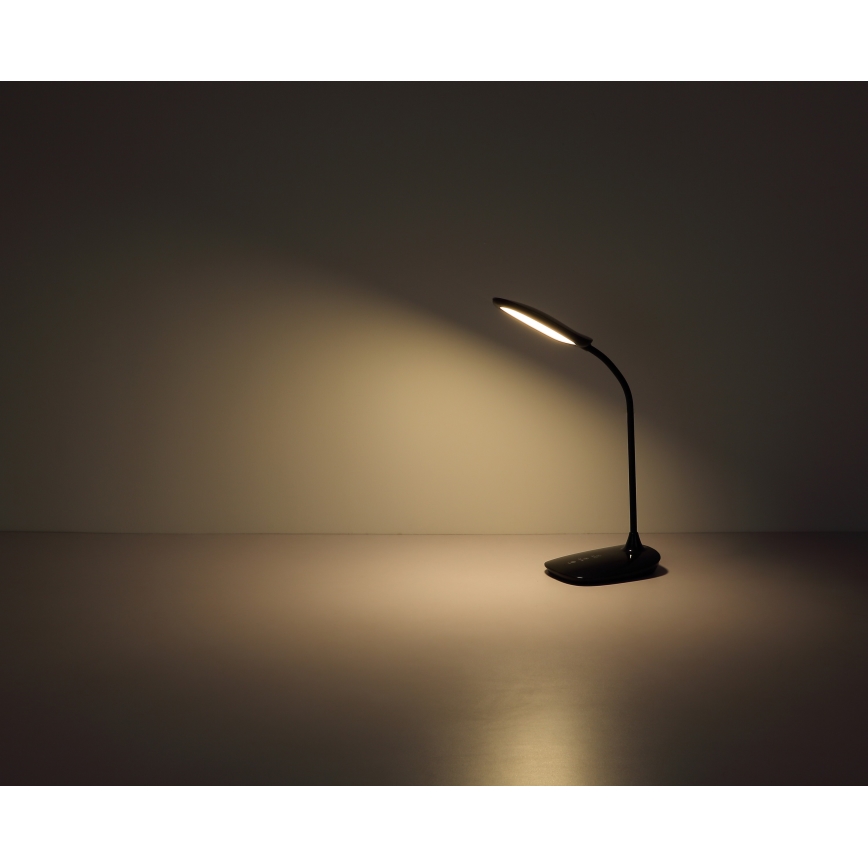 Globo - LED prigušiva dodirna stona lampa LED/9W/230V 3000K/4000K/6500K CRI 90 crna
