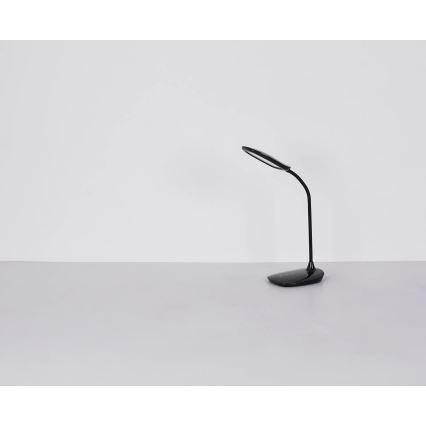 Globo - LED prigušiva dodirna stona lampa LED/9W/230V 3000K/4000K/6500K CRI 90 crna