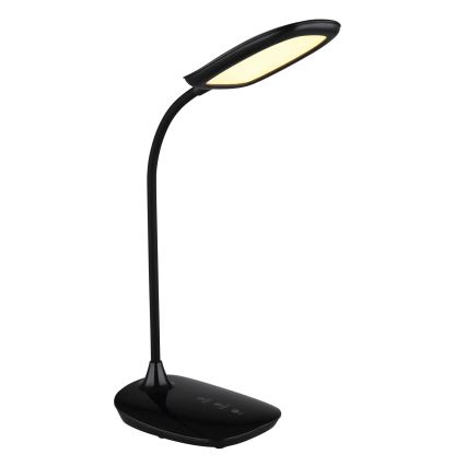Globo - LED prigušiva dodirna stona lampa LED/9W/230V 3000K/4000K/6500K CRI 90 crna