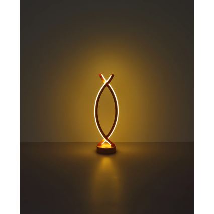 Globo - LED prigušiva dodirna stona lampa LED/1W/3,7V 3000K 1800 mAh USB ružičasta