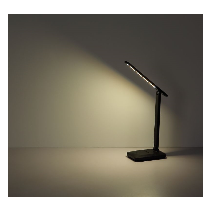 Globo - LED prigušiva dodirna stona lampa LED/3W/5V 2800/4000/6500K 1800 mAh crna