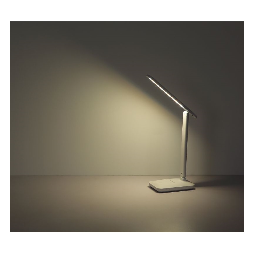 Globo - LED prigušiva dodirna punjiva stona lampa LED/3W/5V 2800/4000/6500K 1800 mAh bela