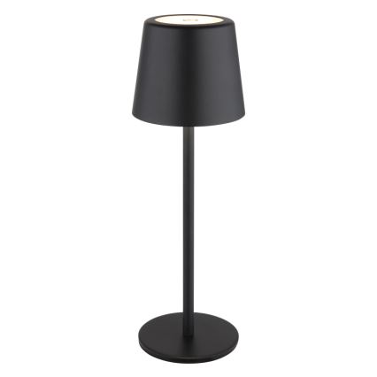 Globo - prigušiva LED spoljna stona lampa sa dodirom LED/2W/5V 3000/4000/6000K 2200 mAh IP44 crna