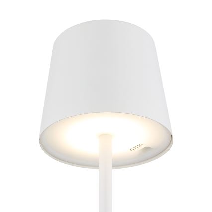Globo - LED prigušiva spoljašnja dodirna stona lampa LED/2W/5V 3000/4000/6000K 2200 mAh IP44 bela