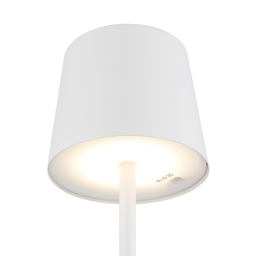 Globo - LED prigušiva spoljašnja dodirna stona lampa LED/2W/5V 3000/4000/6000K 2200 mAh IP44 bela