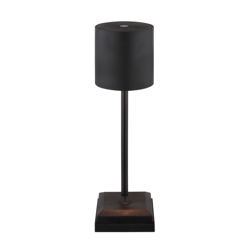 Globo - LED prigušiva dodirna punjiva stona lampa LED/1,5W/5V 2200 mAh crna
