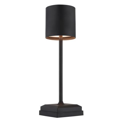 Globo - LED prigušiva dodirna punjiva stona lampa LED/1,5W/5V 2200 mAh crna