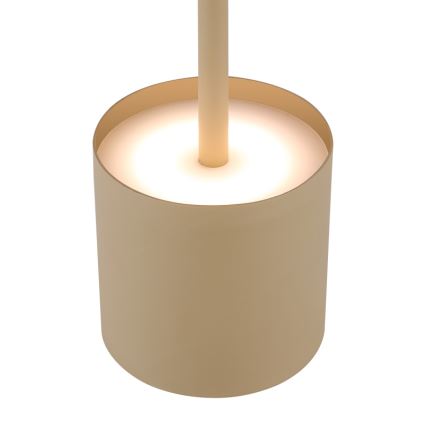 Globo - LED prigušiva dodirna punjiva stona lampa LED/1,5W/5V 2200 mAh bež