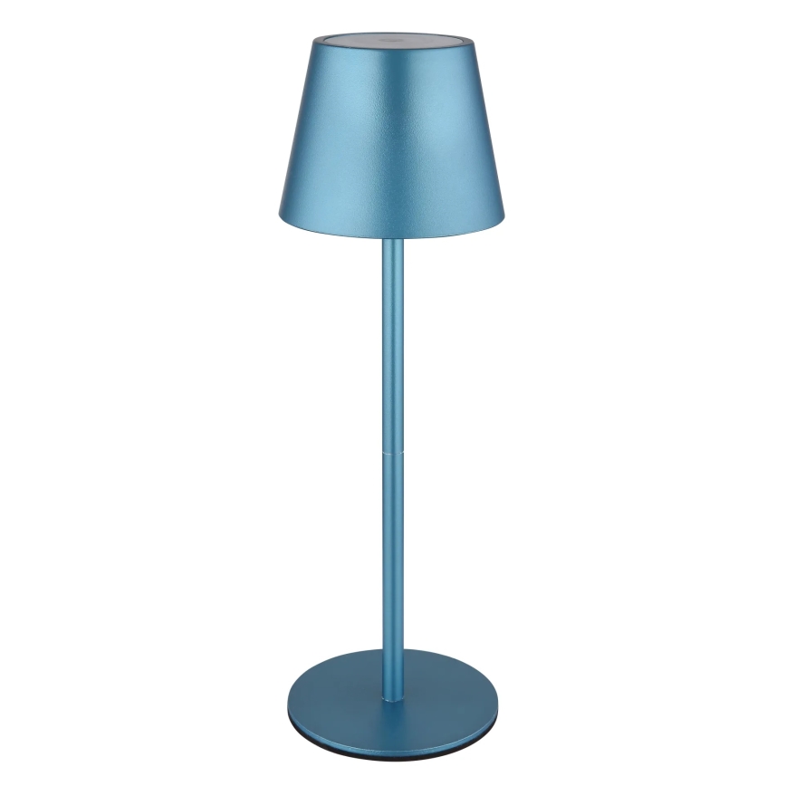 Globo - LED prigušiva dodirna punjiva stona lampa za spoljašnju upotrebu 3u1 LED/3W/5V 3000/4000/5000K IP54 1800 mAh plava