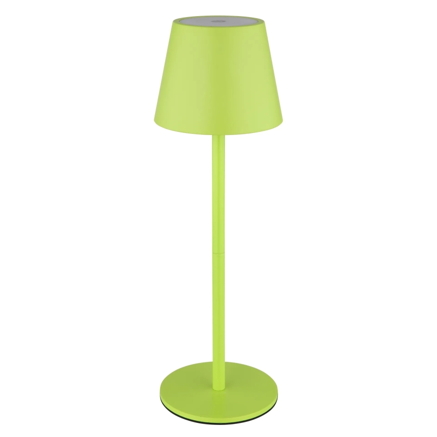 Globo - prigušiva dodirna LED punjiva spoljašnja stona lampa 3u1 LED/3W/5V 3000/4000/5000K IP54 1800 mAh zelena