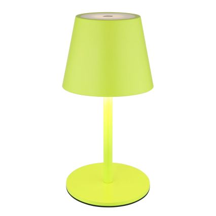 Globo - prigušiva dodirna LED punjiva spoljašnja stona lampa 3u1 LED/3W/5V 3000/4000/5000K IP54 1800 mAh zelena