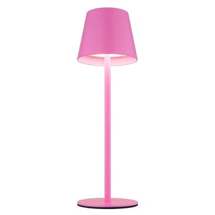 Globo - LED prigušiva stona lampa na dodir, punjiva, za spoljašnju upotrebu, 3u1 LED/3W/5V 3000/4000/5000K IP54 1800 mAh ružičasta