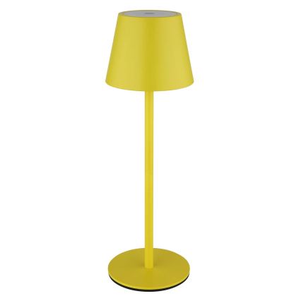 Globo - LED prigušiva dodirna punjiva spoljašnja stona lampa 3u1 LED/3W/5V 3000/4000/5000K IP54 1800 mAh žuta