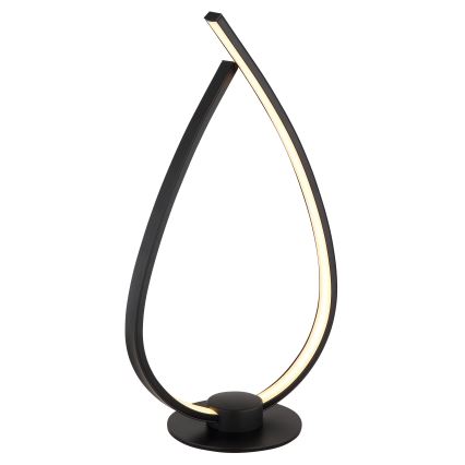 Globo - LED stona lampa LED/6W/230V crna