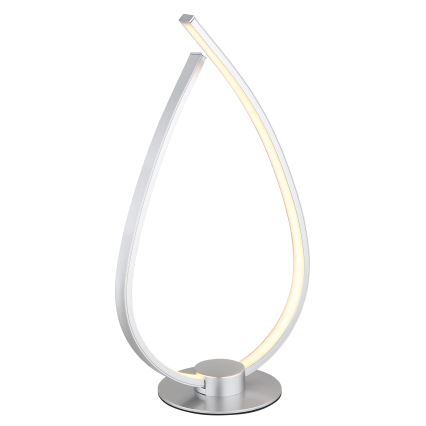 Globo - LED stona lampa LED/6W/230V srebrna