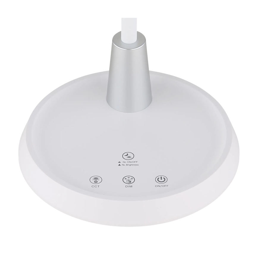 Globo - LED prigušiva dodirna stona lampa LED/12W/230V 3000/4000/6500K bela