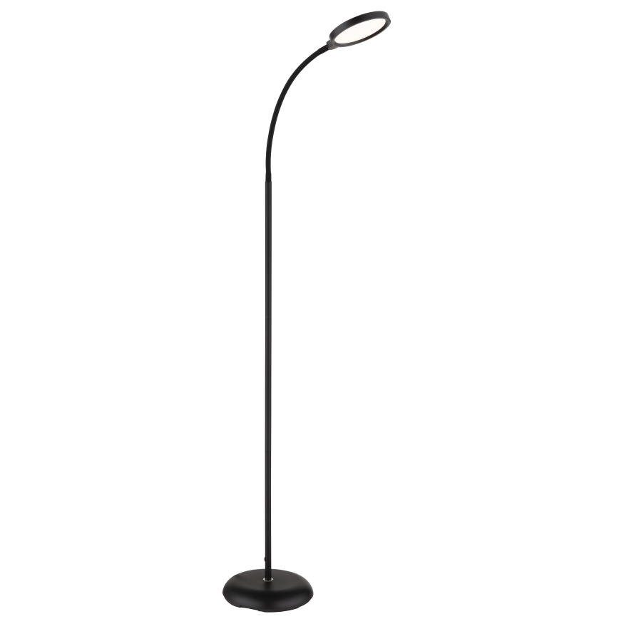 Globo - LED prigušiva dodirna podna lampa LED/8W/230V 2700K/4000K/6500K crna