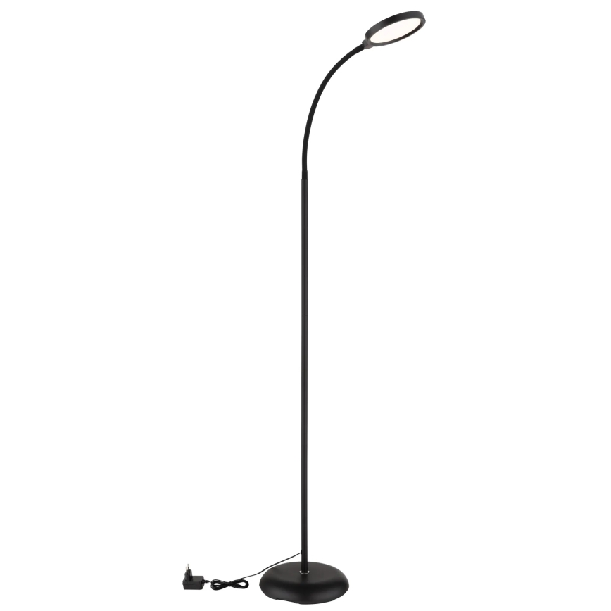 Globo - LED prigušiva dodirna podna lampa LED/8W/230V 2700K/4000K/6500K crna