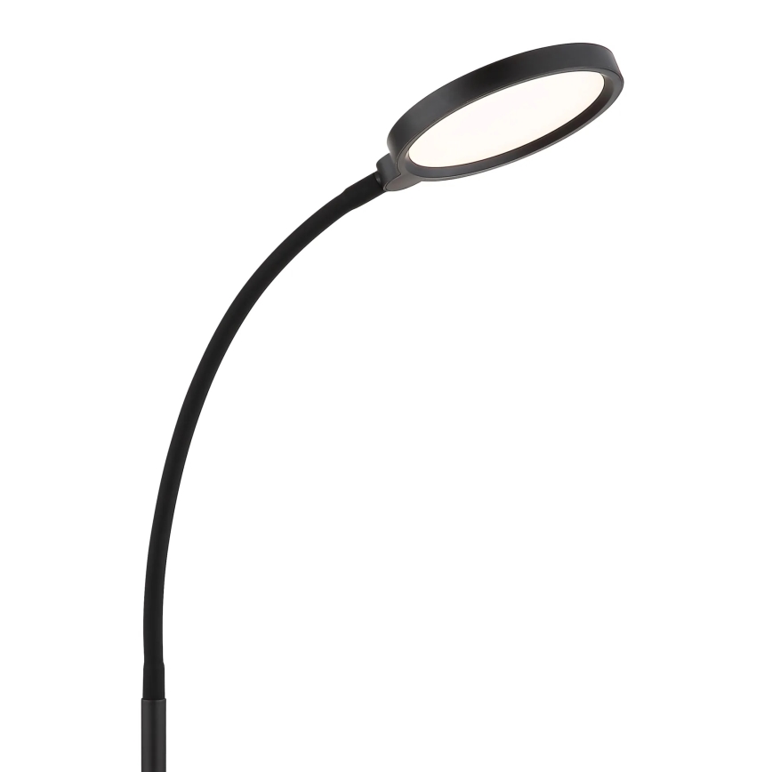 Globo - LED prigušiva dodirna podna lampa LED/8W/230V 2700K/4000K/6500K crna