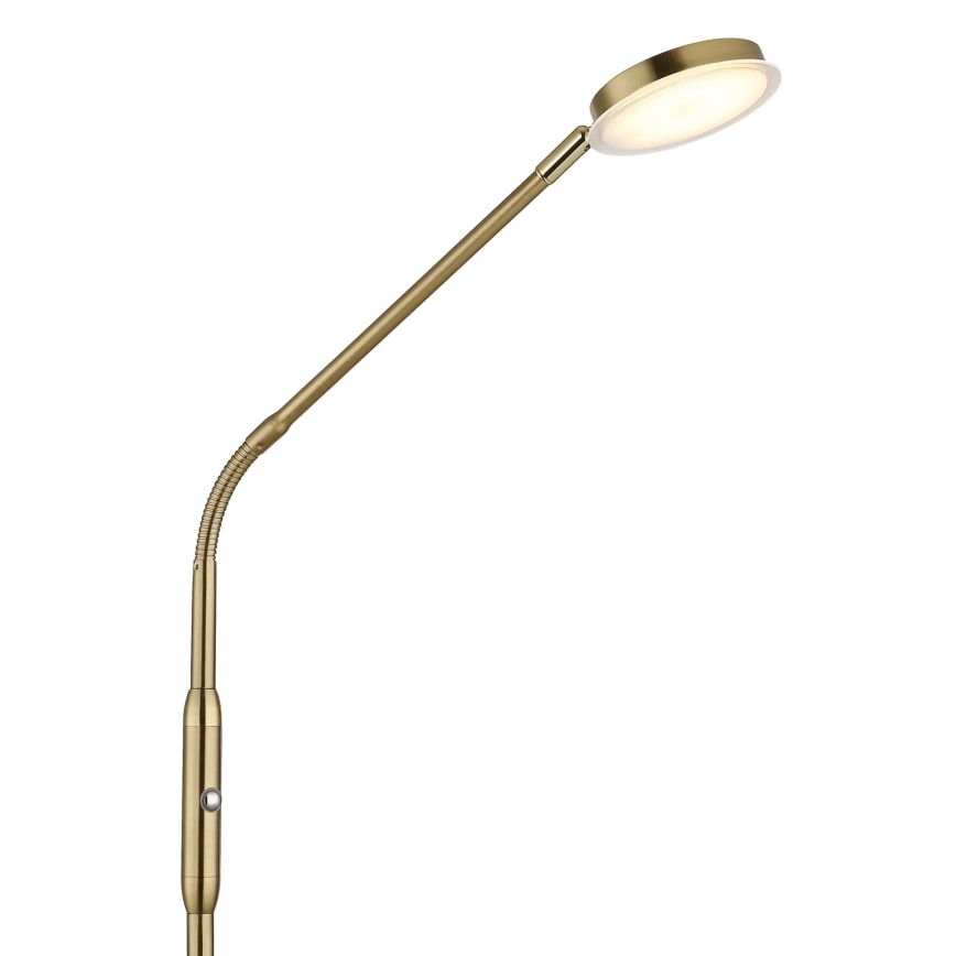 Globo - LED prigušiva dodirna podna lampa LED/6,5W/230V 2700/3350/4000K mesing