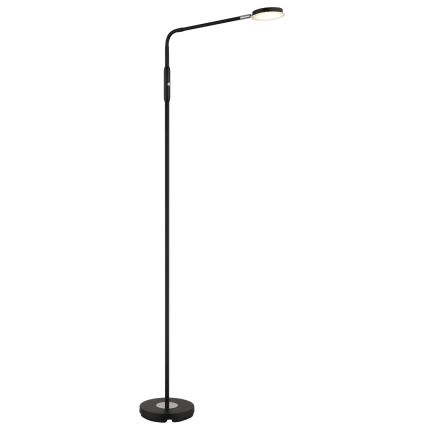 Globo - LED prigušiva dodirna podna lampa LED/6,5W/230V 2700/3350/4000K crna