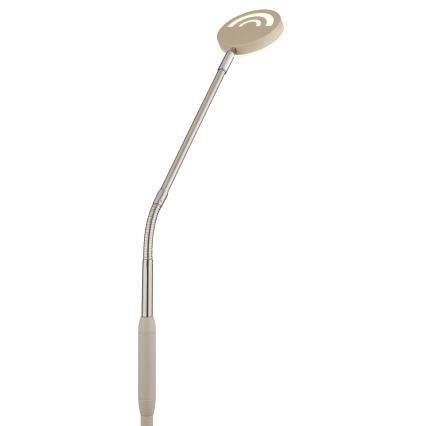 Globo - LED prigušiva dodirom podna lampa LED/6,5W/230V 2700/3350/4000K bež