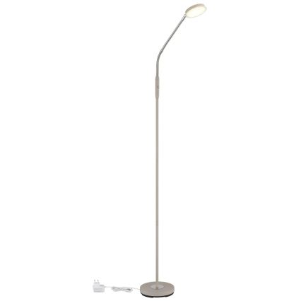 Globo - LED prigušiva dodirom podna lampa LED/6,5W/230V 2700/3350/4000K bež