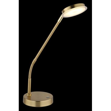 Globo - LED prigušiva dodirna stona lampa LED/6,5W/230V 2700/3350/4000K mesing