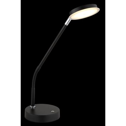 Globo - LED prigušiva dodirna stona lampa LED/6,5W/230V 2700/3350/4000K crna