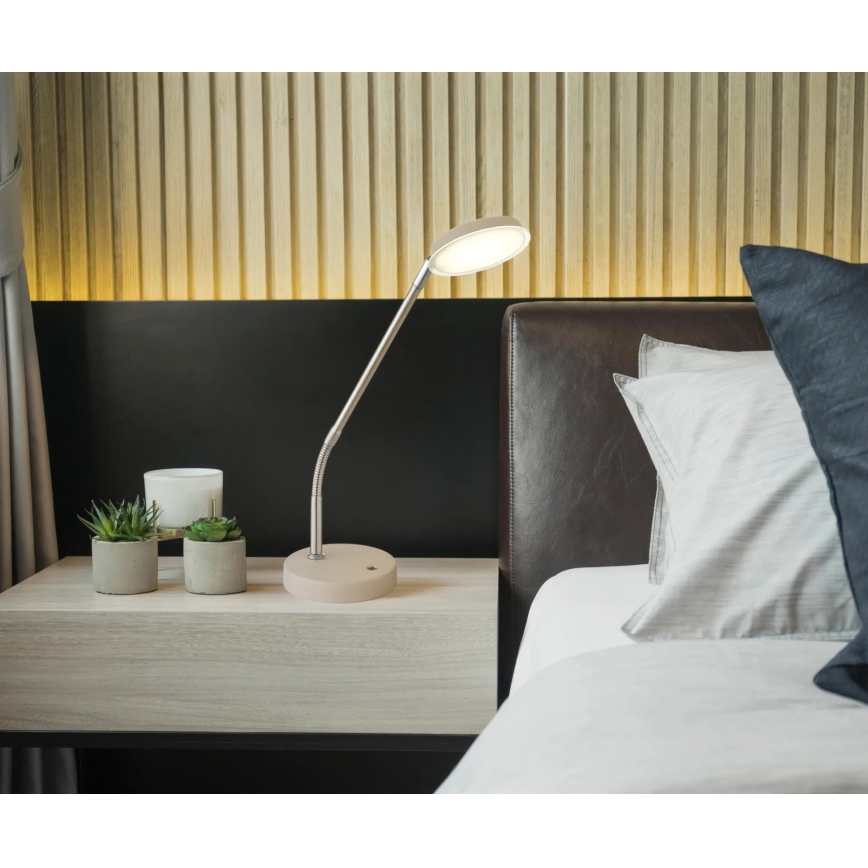 Globo - LED prigušiva dodirna stona lampa LED/6,5W/230V 2700/3350/4000K bež