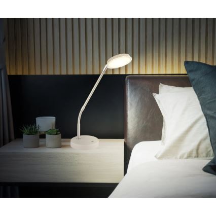 Globo - LED prigušiva dodirna stona lampa LED/6,5W/230V 2700/3350/4000K bež
