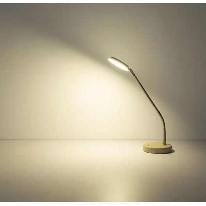 Globo - LED prigušiva dodirna stona lampa LED/6,5W/230V 2700/3350/4000K bež