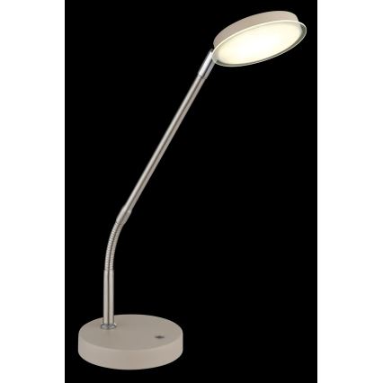 Globo - LED prigušiva dodirna stona lampa LED/6,5W/230V 2700/3350/4000K bež