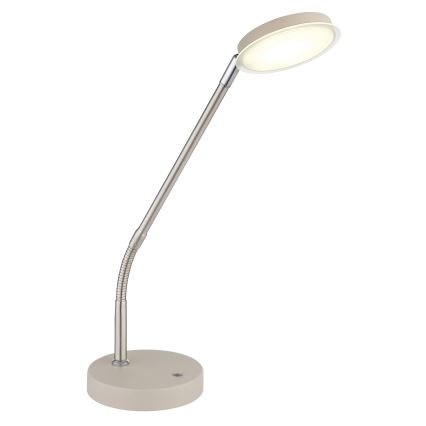 Globo - LED prigušiva dodirna stona lampa LED/6,5W/230V 2700/3350/4000K bež
