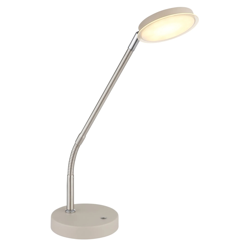 Globo - LED prigušiva dodirna stona lampa LED/6,5W/230V 2700/3350/4000K bež