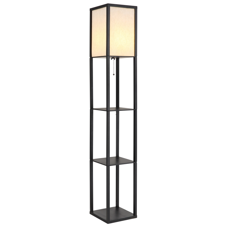 Globo - Stojeća lampa 1xE27/60W/230V crna