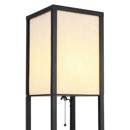 Globo - Stojeća lampa 1xE27/60W/230V crna