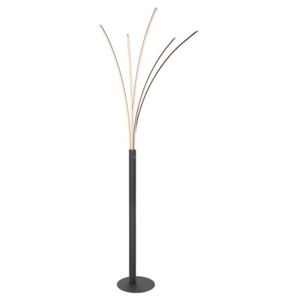 Globo - LED prigušiva dodirna podna lampa LED/36W/230V crna