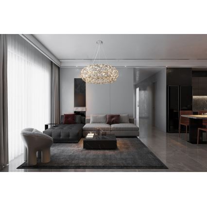 Globo - LED kristalni luster na sajli 20xG9/3,5W/230V