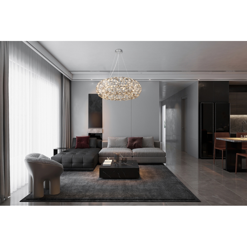 Globo - LED kristalni luster na sajli 20xG9/3,5W/230V