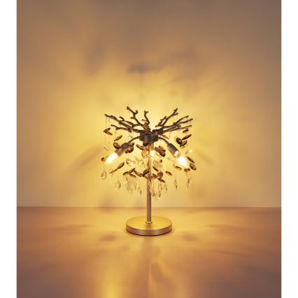 Globo - Stona lampa 3xE14/40W/230V srebrna