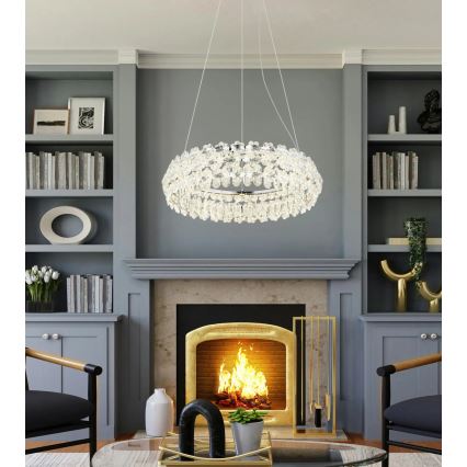 Globo - LED luster na sajli LED/50W/230V 4000K
