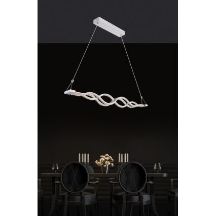 Globo - LED prigušiva viseći luster na sajli LED/30W/230V + daljinski upravljač