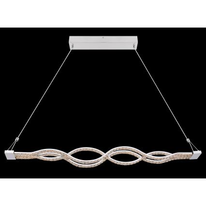 Globo - LED prigušiva viseći luster na sajli LED/30W/230V + daljinski upravljač