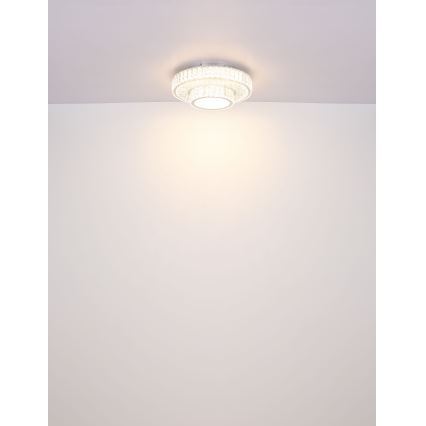 Globo - LED prigušiva plafonska lampa LED/50W/230V 2700-6000K prečnik 50 cm + daljinski upravljač