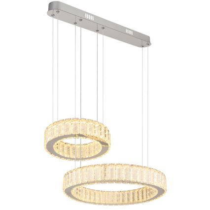 Globo - LED prigušiva luster na sajli LED/80W/230V 2700-6000K + daljinski upravljač