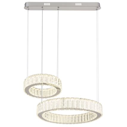 Globo - LED prigušiva luster na sajli LED/80W/230V 2700-6000K + daljinski upravljač